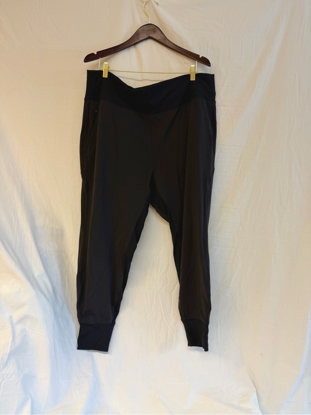 Athleta Black Track Joggers